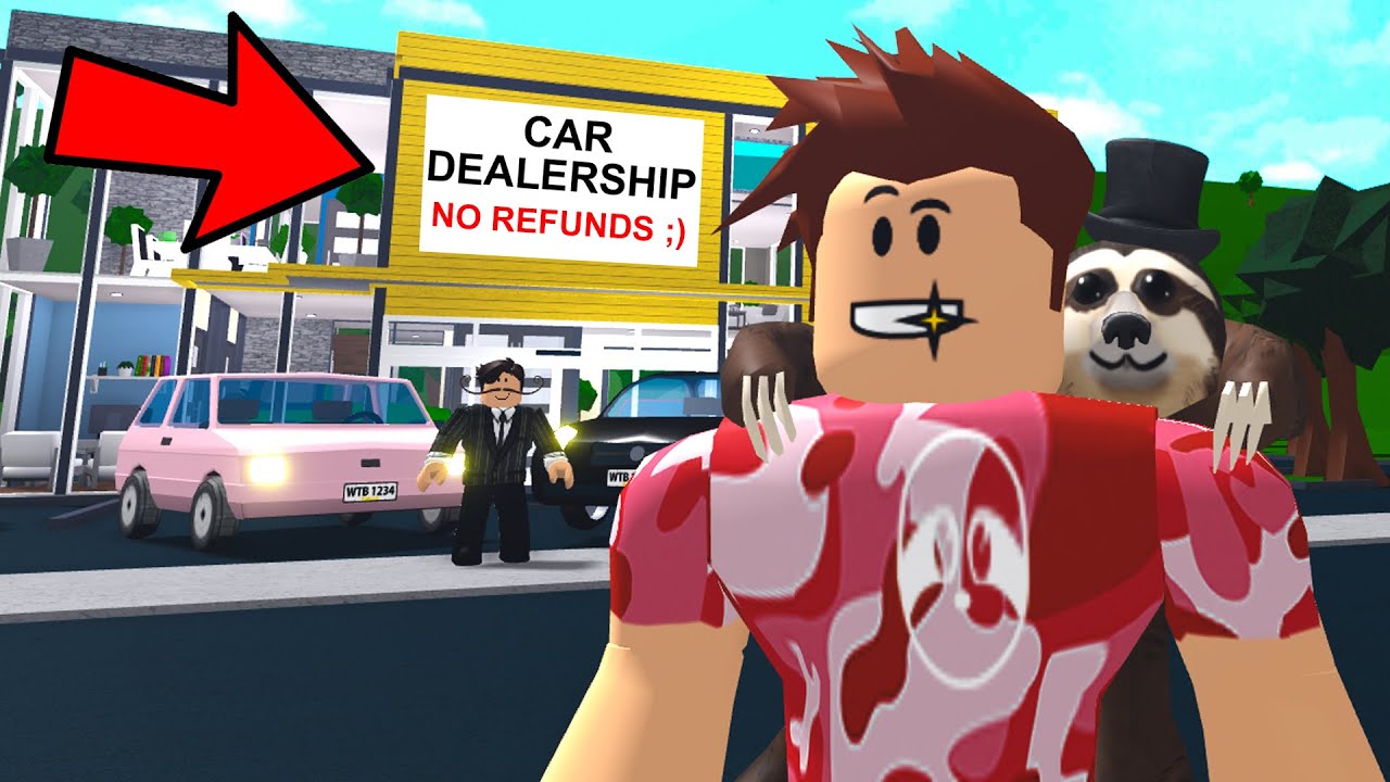 I Went To A BLOXBURG CAR DEALERSHIP.. They SCAMMED People! (Roblox ...