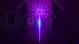 Fireworks LED Light Strips RGB String Lights Firework Clap Light Review, INDOOR FIREWORKS!