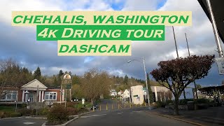 Chehalis, Washington | 4k Driving Tour | Dashcam