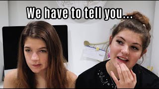 we have something to tell you