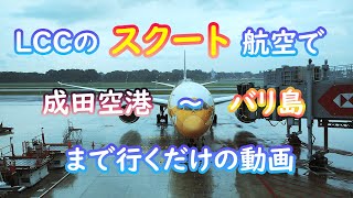 【成田~バリ島】成田空港からバリ島の空港までLCCのスクートで行くだけの動画