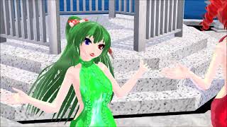 【MMD】ユクFメイ【重音テト　櫻花アリス】