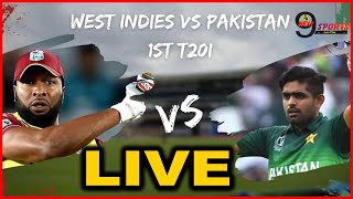 West Indies VS Pakistan 1st T20 Match Live Update || Weather & Pitch Report || Playing 11