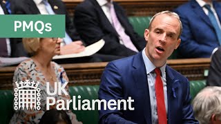 Prime Minister's Questions (PMQs) - 29 June 2022