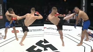 Shlemenko’s student KNOCKED OUT the Wolfhound! Cro Cop style KO! Osetrov vs. Nurzhanov!