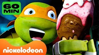 TMNT: Teenage Mutant Ninja Turtles | Mikeys BESTE Momente der 2. Staffel! | 60 Minuten | Nickelodeon