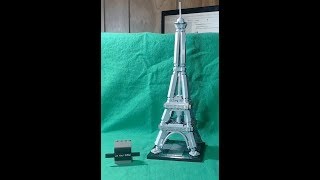 Stop Motion Build #4 - Lego Architecture - Let's build The Eiffel Tower!