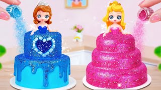 Princess Pull Me Up Cake 💃 Miniature Disney Princess Cake Decorating Ideas 👸 Cake Gems