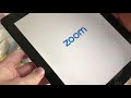 How to INSTALL ZOOM on iPad?