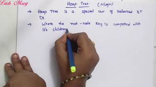 Heap tree and its types in Data structure || 51 ||Data structures in telugu