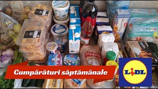 Cumpărături săptămânale LIDL cu prețurile afișate | Acasă la Cristina