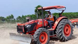 รถไถแรงๆ!!รถไถคูโบต้ารุ่น85แรงม้า คันใหญ่ๆ, tractor Kubota M8540