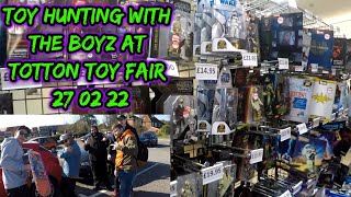 RETRO TOY HUNTING WITH THE BOYS AT TOTTON TOY FAIR 27.02.22