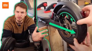 TUTO Xiaomi M365 - Comment changer le pneu et la chambre à air de sa roue arrière !
