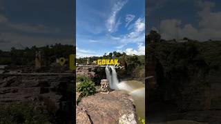 GOKAK falls 😱💜 #travel #waterfall #trending #nature #city #youtubefeed #youtubeshorts #ytshorts