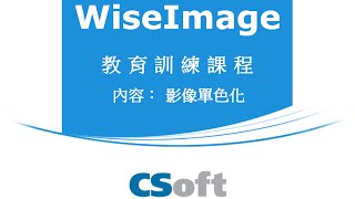 WiseImage影像單色化