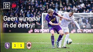 De Antwerpse derby eindigt in een puntendeling. ⚖️ | Beerschot vs Royal Antwerp FC