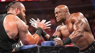 Braun Strowman vs. Bobby Lashley in Arm Wrestling Match: Raw, June 3, 2019