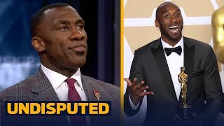 Skip and Shannon react to Kobe Bryant winning his first Oscar | UNDISPUTED