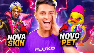 TESTEI O NOVO PET APELÃO NO FREE FIRE!!