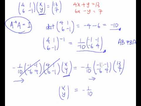 How To Solve 3 Simultaneous Equations With Matrices Tessshebaylo