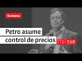 Gustavo Petro asume control de precios de los servicios públicos  | Tik Tak