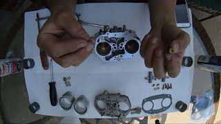 48 DELLORTO TRIJET DRLA REBUILD PART 1