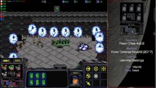 StarCraft Brood War: Sato's Poker Def Nova 2.7 x2.6 Speed Floor 58