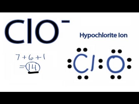 What is the molecular shape of ClO?