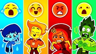 Feelings and Emotions for Kids 😊💖 How to Share My Emotions? 🤔 Educational Cartoons by SuPaBoo