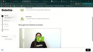 DELOITTE AUSTRALIA TECHNOLOGY VIRTUAL INTERNSHIP 2025 | TASK-1 ( CODING) completely explained