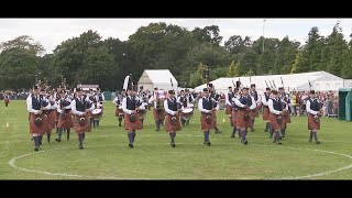 Greater Glasgow Police Pipe Band at the 2016 Scottish Championships