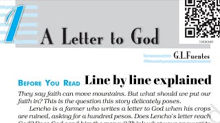 A Letter To God Class 10 | a letter to god |Class 10 English #a_letter_to_god_class_10_in_english