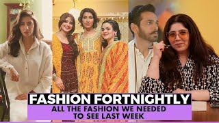 M by Mahira I Fashion on TV I Murtasim’s shawl I Raastah at London Fashion Week I Zuria Dor I AHI