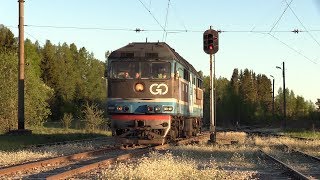 Тепловоз ТЭП70-0237 на ст. Рийзипере / TEP70-0237 at Riisipere station