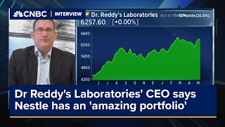 Dr Reddy's Laboratories' CEO says Nestle has an 'amazing portfolio'