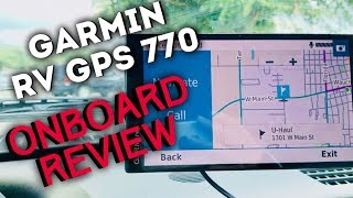 GARMIN RV GPS 770 REVIEW