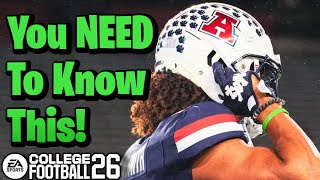 10 GAME CHANGING Positions Changes You Need to Know In Dynasty CFB26