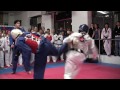 s j kim s tkd black belt men sparring