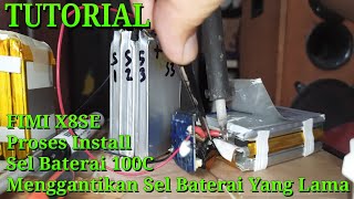 TUTORIAL : Install Sel Baterai 100C Menggantikan Sel Baterai Yang Lama