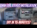 BMW E36 Stereo Installation || Nik's Car Surgeries