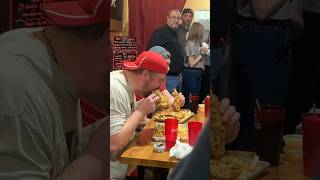 Eating Legend @RandySantel Smashing The 5.5lb Big Berdy Challenge In Under 19 Minutes! 🤯