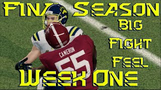NCAA Football 14/CFR | Great Lakes University Dynasty | Final Season Week One: @ Alabama