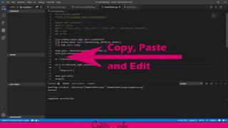 Zigzag line follower ev3dev Python VS Studio Code