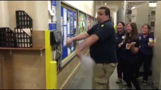 How to clock out like a boss. Last day of work.