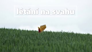 létání na svahu