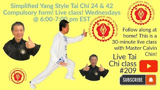 Modern Tai Chi 24 & 42 step by step  detailed instruction and more!