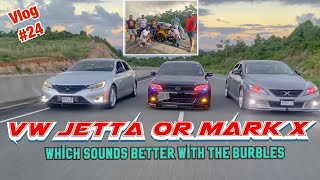 VW Jetta or Mark X...Which sounds better? || Why the VW Jetta is a great buy|| Pops and Bangs || 4k