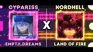 EMPTY DREAMS x LAND OF FIRE - CYPARISS, Kordhell - Mashup