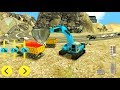 Heavy Excavator Rock Mining 3D - Road Construction Simulator - Android Gameplay